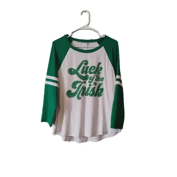 Celebrate St Patrick's Day Women's Shirt Size XL - Picture 1 of 1